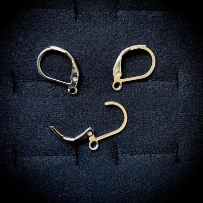 پایه گوشواره عمده استیل نقره ای و طلایی کد 103