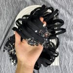 بند عینک پارچه ای 1 سانت مشکی
