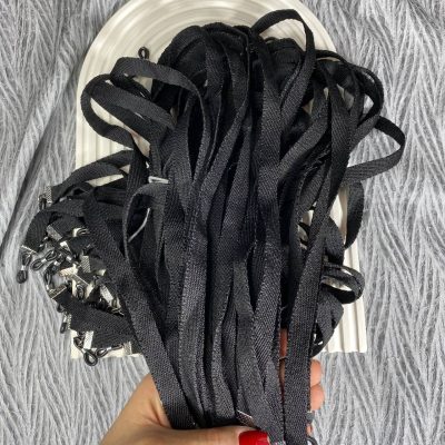 بند عینک پارچه ای 1 سانت مشکی