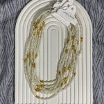 گردنبند مروارید و گوی کوچک