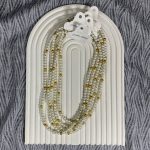 گردنبند مروارید و گوی بزرگ