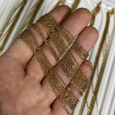 زنجیر دیپلمات سایر 04 طلایی استیل