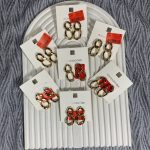 گوشواره اینترلاک طلایی