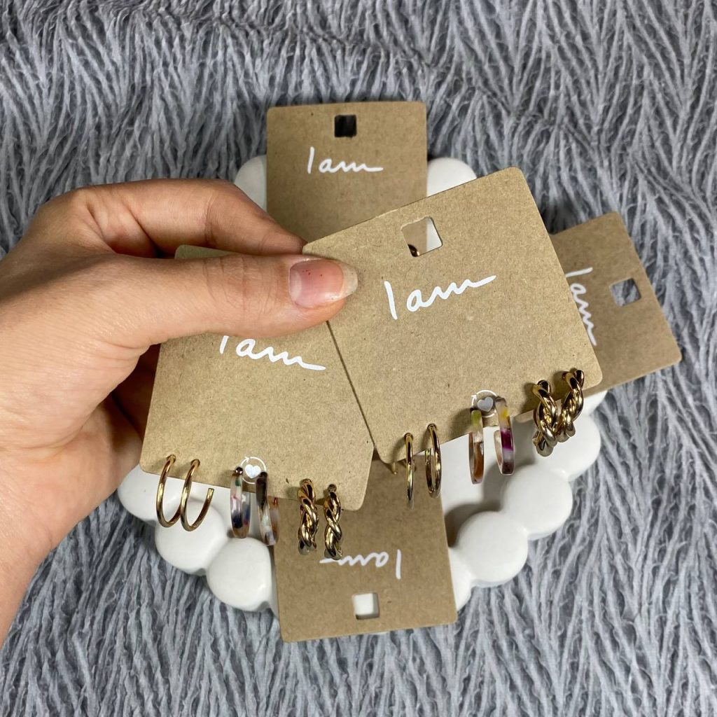 پک گوشواره سه عددی