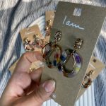 گوشواره رزینی