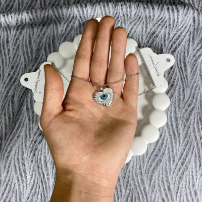 گردنبند مینا کاری چشم نظر