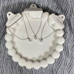 گردنبند مروارید اشکی کوچک