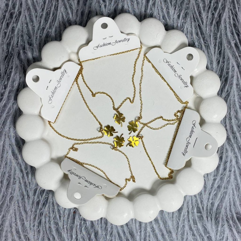 گردنبند شبدر چهار برگ