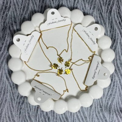 گردنبند شبدر چهار برگ