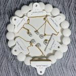 گردنبند مروارید اشکی سایز بزرگ زنجیر طلایی