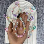 آویز موبایل مرواریدی
