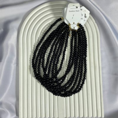 گردنبند مهره ای براق